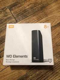 WD Elements 8TB extern USB 3 - in garantie