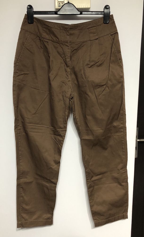 Pantaloni maro marime 42 pantaloni promod maro 42 pantaloni noi maro