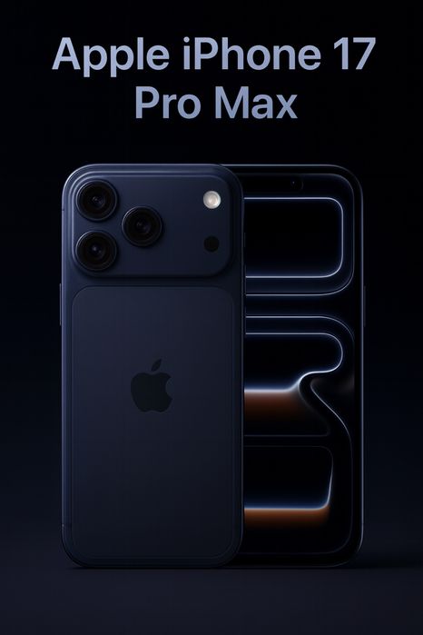 НОВ!!! Apple iPhone 17 Pro Max, 256GB, 5G, Deep Blue