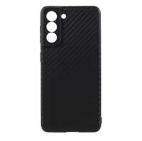 Husa Samsung S21 S20 FE Plus Ultra Slim Din Silicon Imitatie Carbon