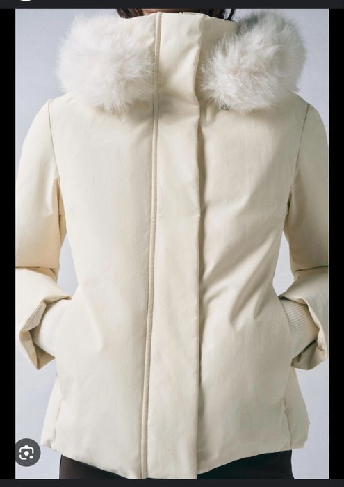Чисто ново яке ZARA -XS, 80% пух, 20% пера