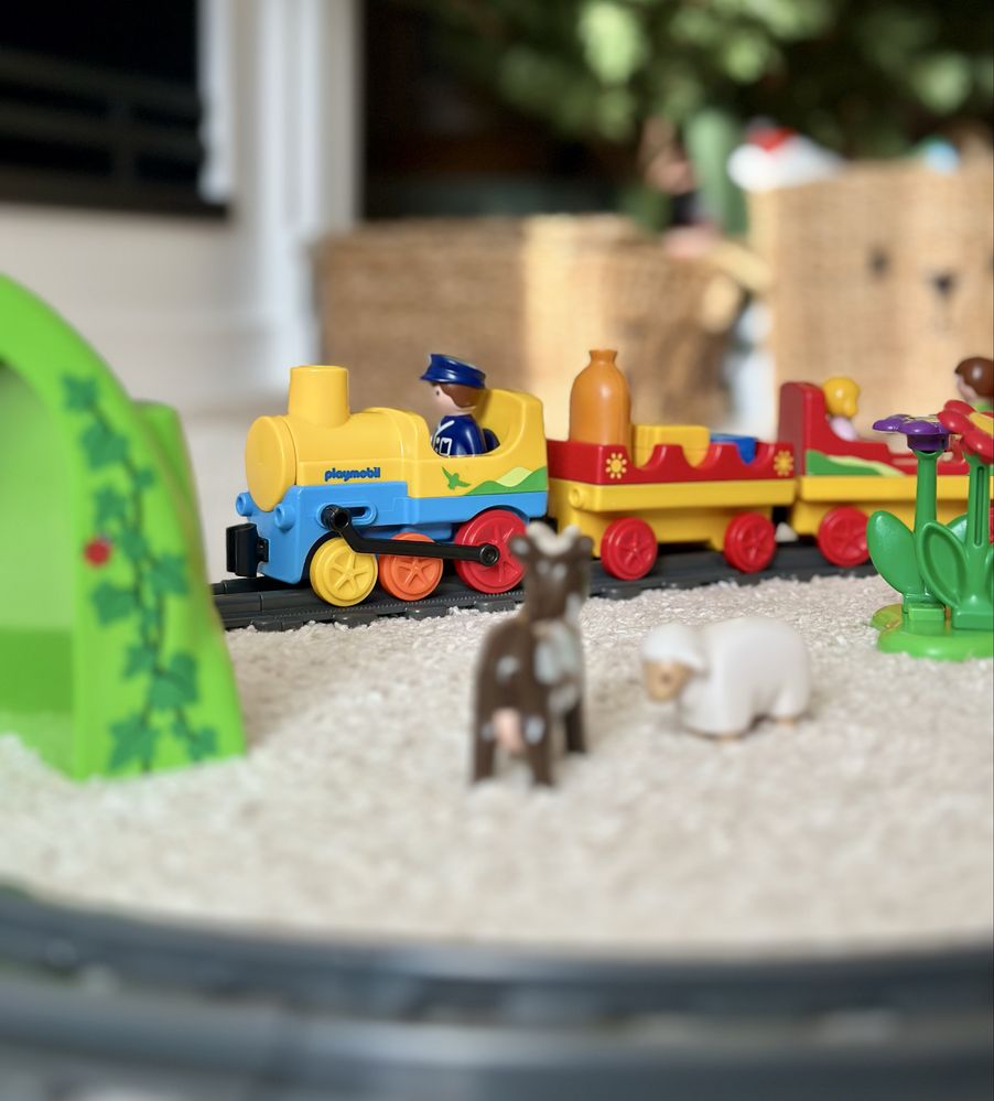Детско Влакче с релси Playmobil