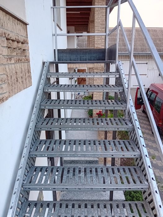 Scara metalica zincata 4mm