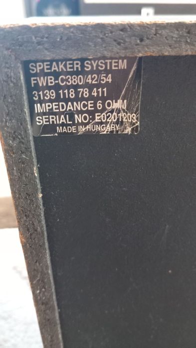 Boxe Philips Originale