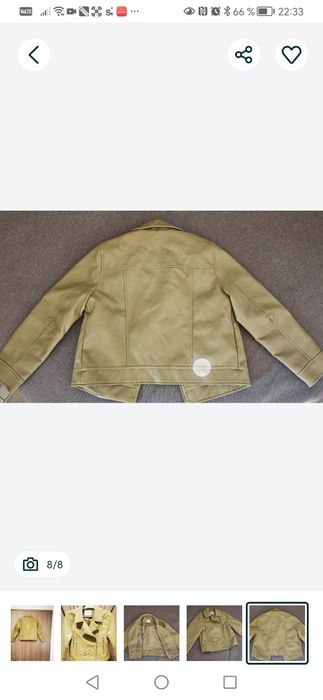 Geaca Zara pentru fete 7-8 ani