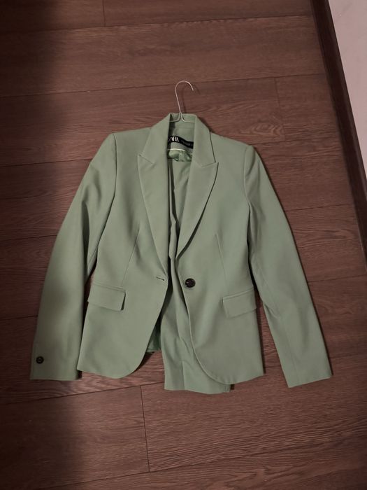 Костюм Zara зелен