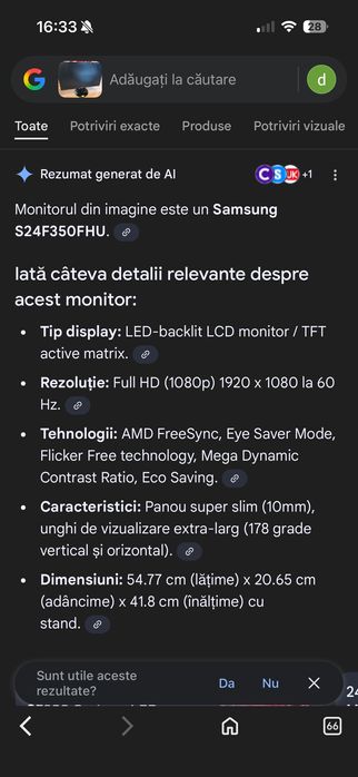 Monitor samsung 24 inci 60 hz