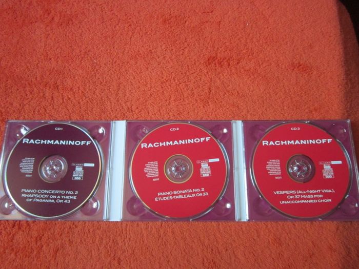 cd set rar Rachmaninoff Collection - un cadou deosebit