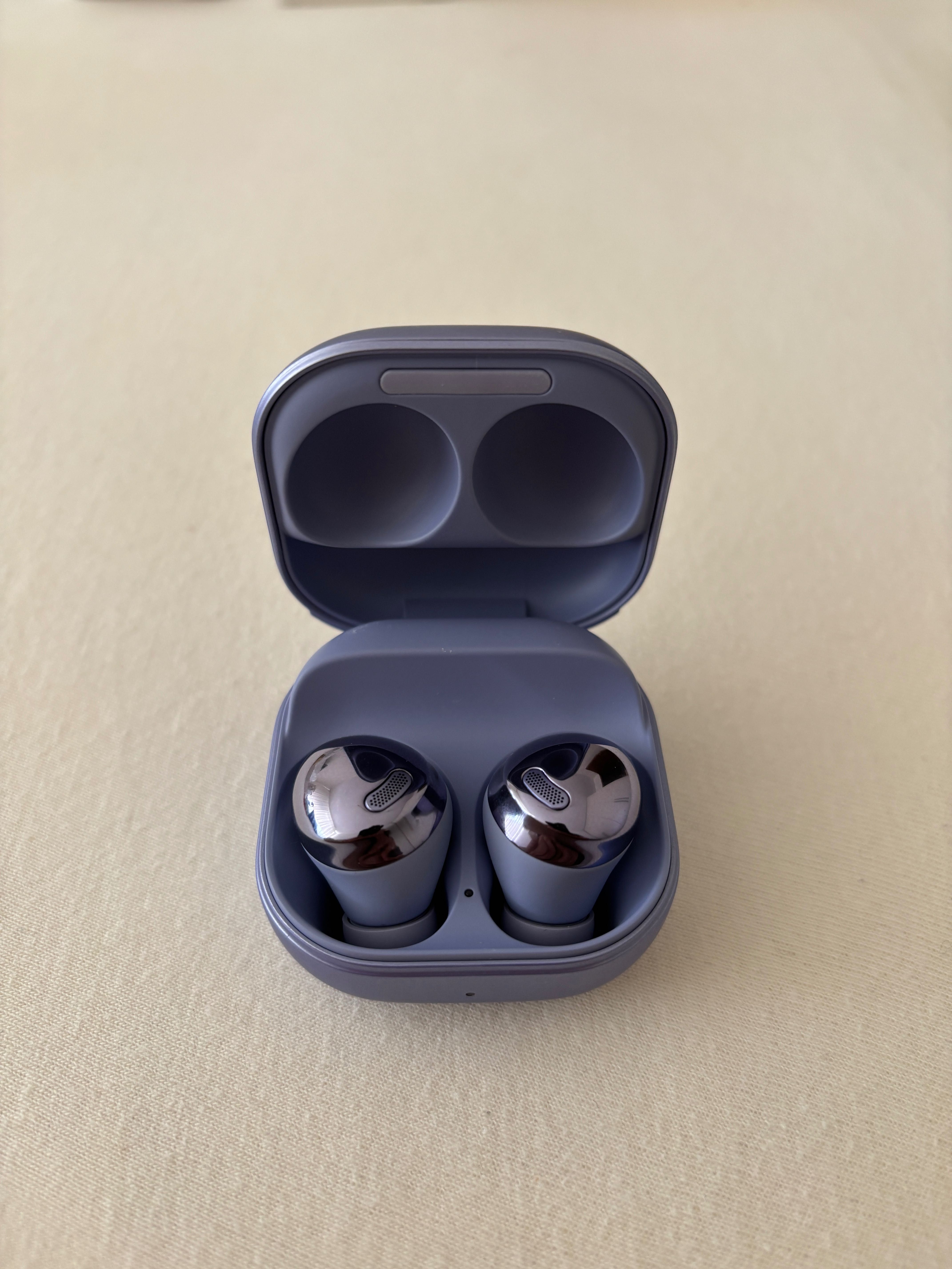 Безжични слушалки с микрофон Samsung - Galaxy Buds Pro SM-R190, лилави