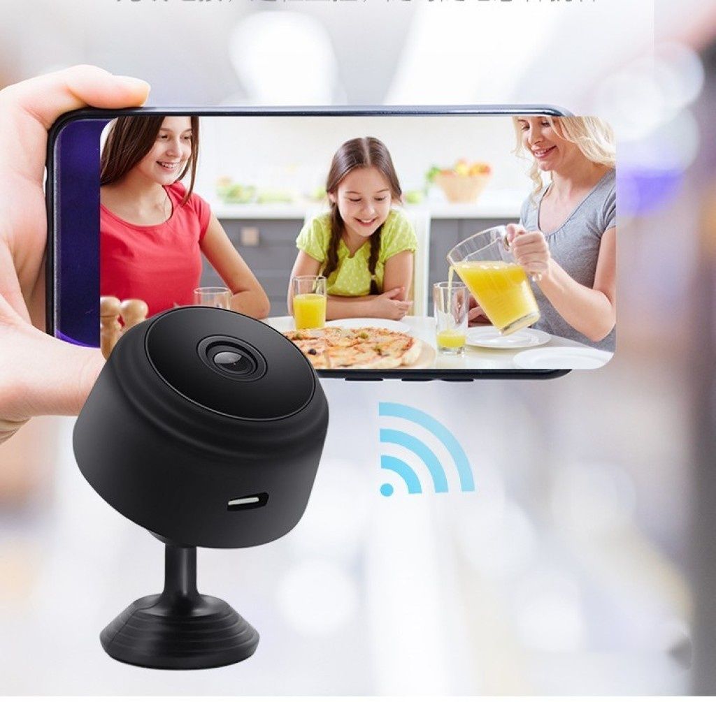 Мини камера WiFi Детектор за движение Full HD