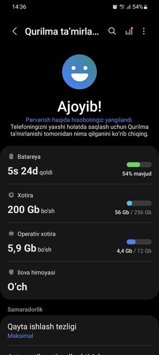 Samsung S21 Ultra 256/12 2simkartalik