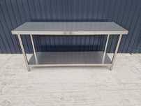 Masa inox 180x70x85 H , factura +transport gratuit ,produse noi