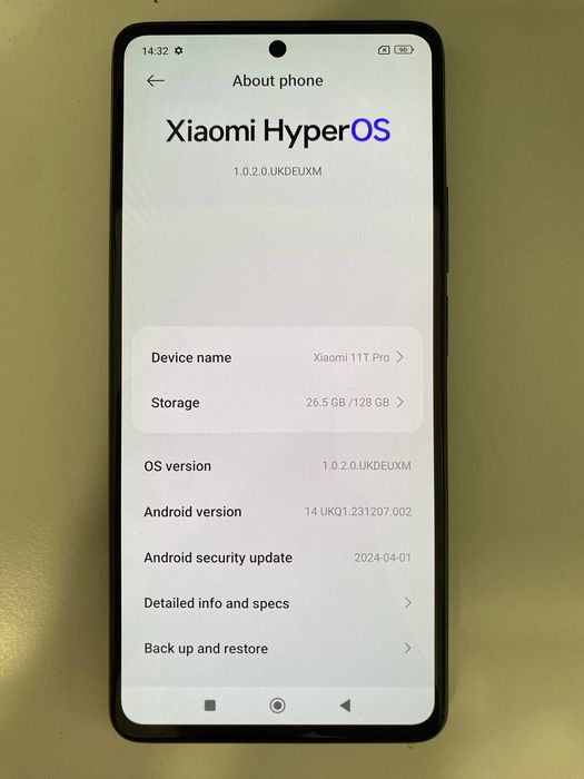 Xiaomi Mi 11T Pro 5G 128GB ID-vhc108