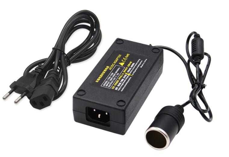 60W 12V Щепсел за Запалка с Женска Букса за Хладилна Кутия Автозапалка