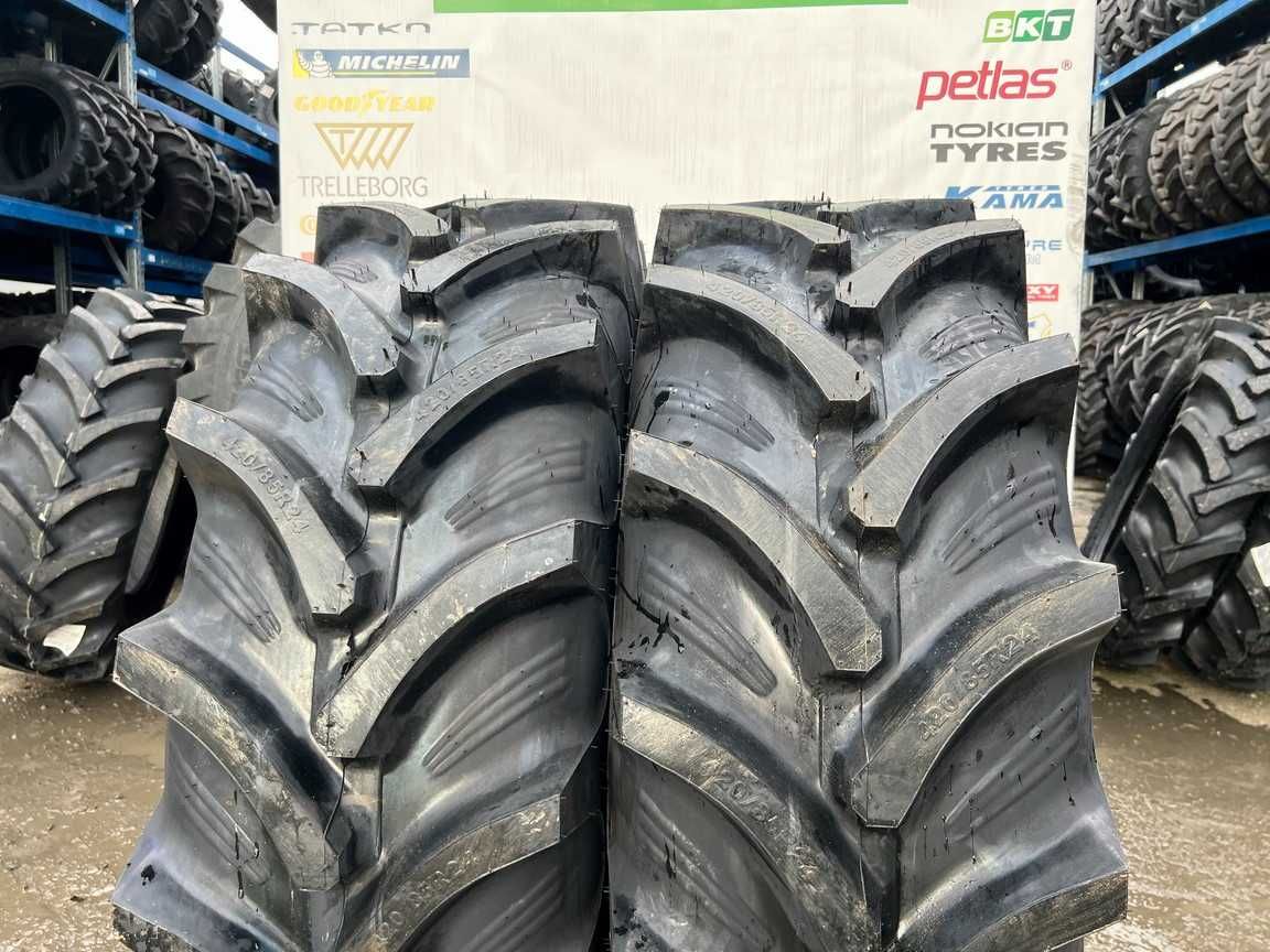 Anvelope noi Radiale de tractor 420/85 R24 Livrare rapida OZKA 16.9-24