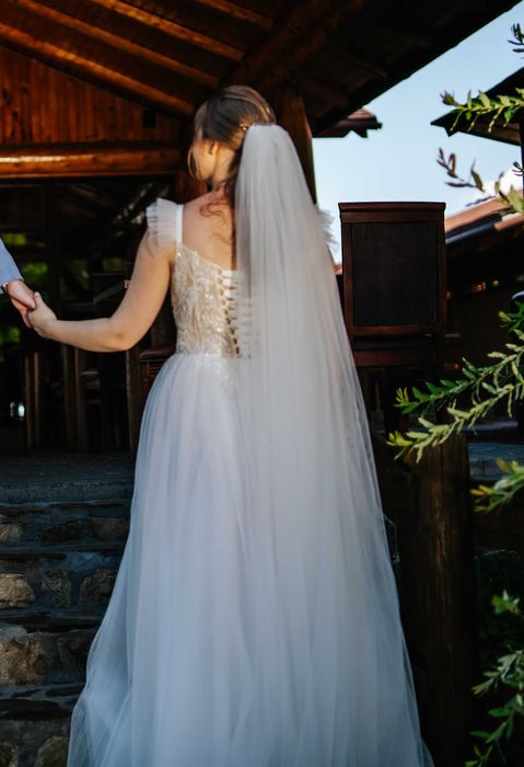 Vând rochie de mireasă Valerie Mariage, voal si crinolină incluse