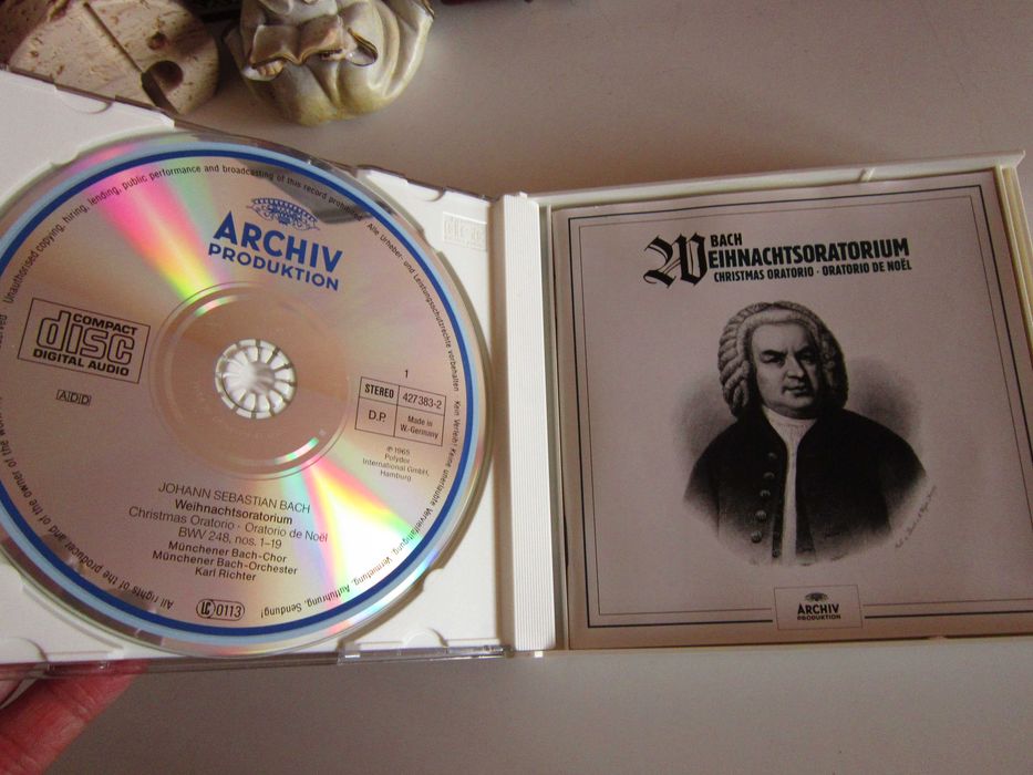 cadou rar Bach Oratoriul de Craciun Karl Richter 1984 CDx3 impecabile