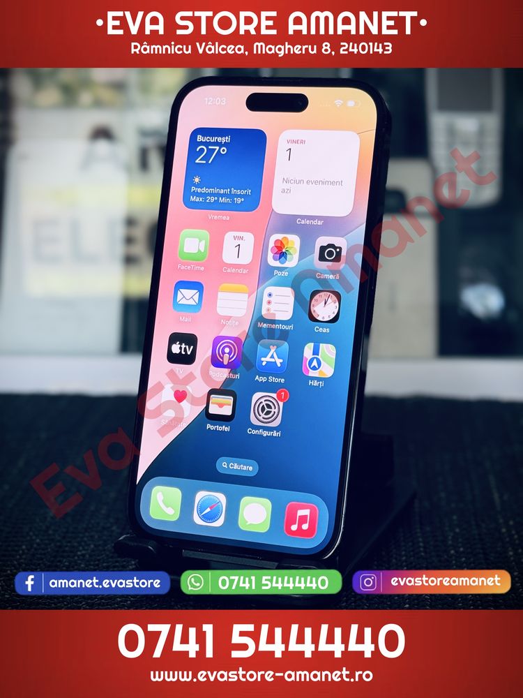Apple iPhone 14 Pro Space Black 128GB Neverlocked