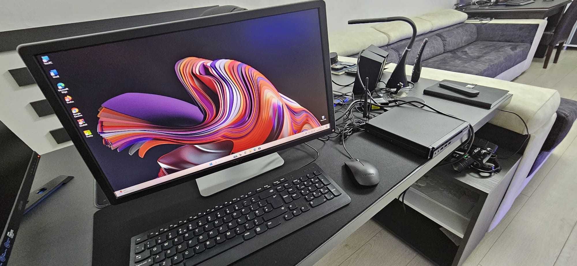 Mini PC Acer i5–7500, 16 Gb RAM, 256 SSD, 1 Tb Hdd cu monitor DELL