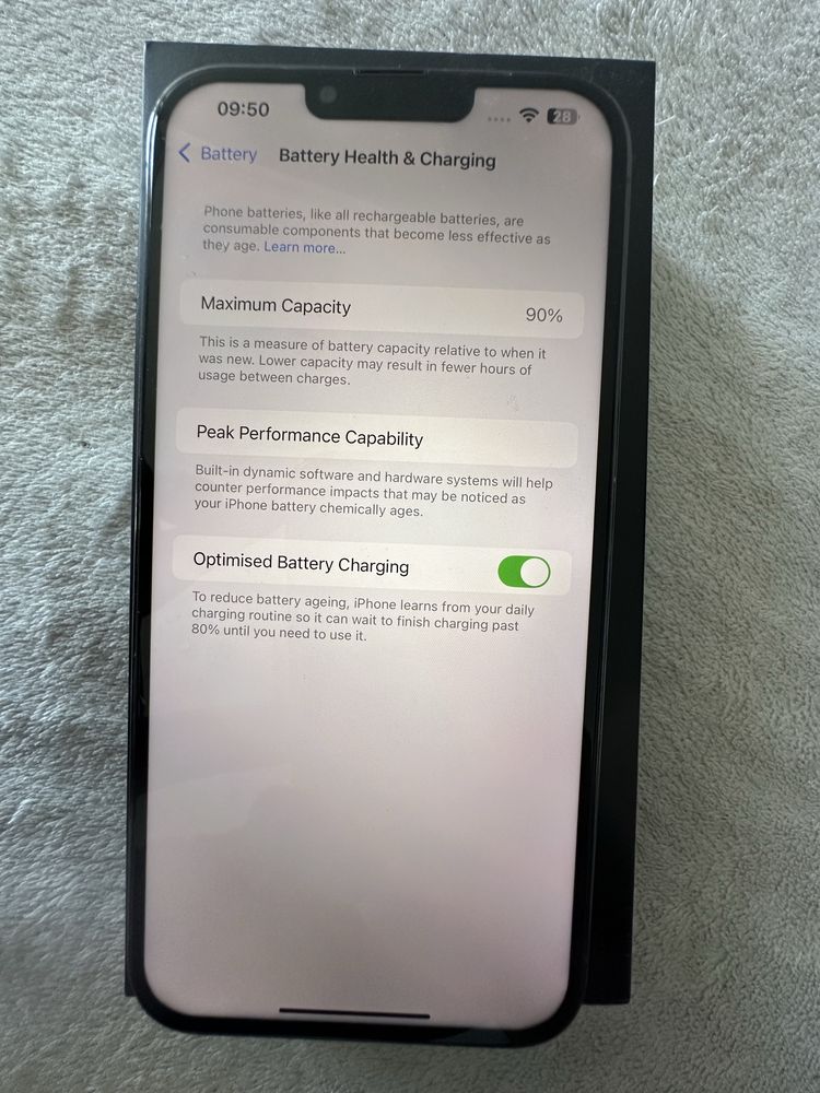 Apple Iphone 13 pro max 128gb sierra blue