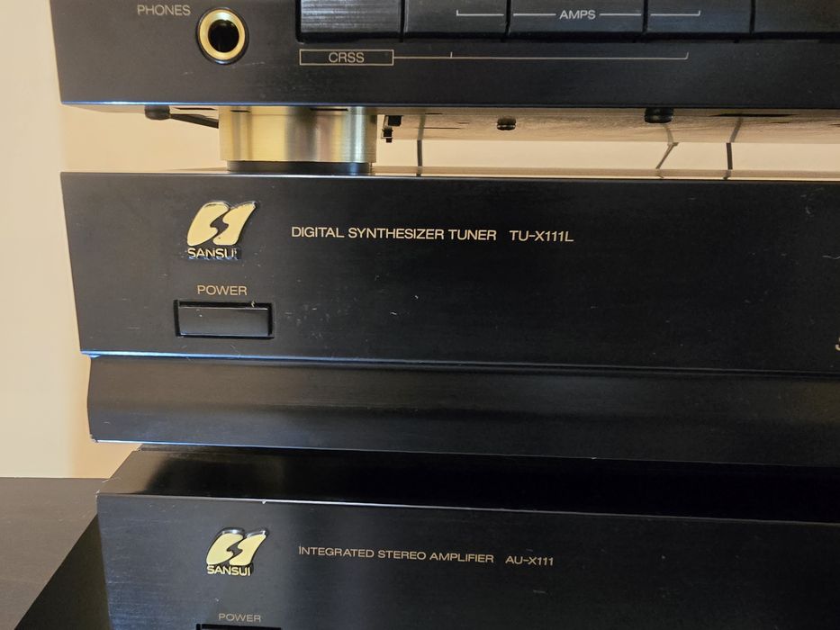 Sansui дек + Pioneer диск плейър