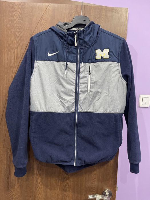 М Зимно Яке Горнище Nike Michigan NFL MLB NBA Jordan Adidas Polar Puma