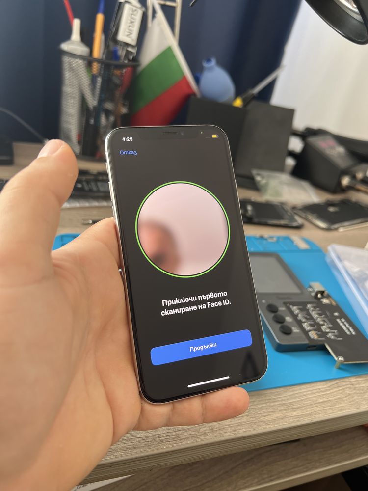 Ремонт на Face ID за iPhone X, 11, 12, 13, 14, Xs, PRO, MAX / СЕРВИЗ