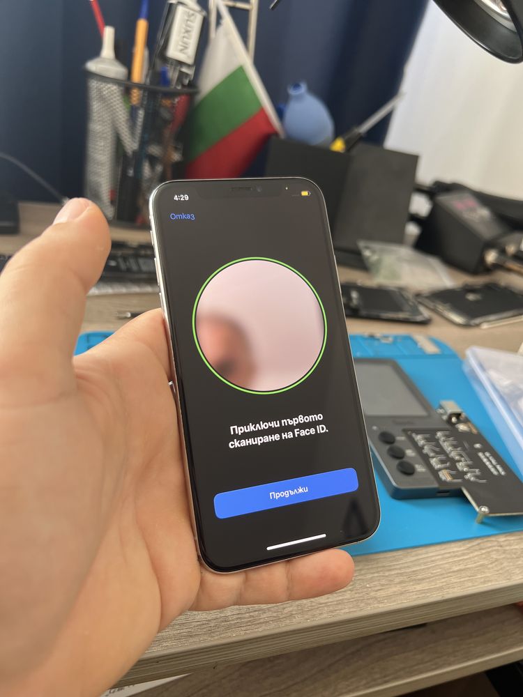 Ремонт на Face ID за iPhone X, Xs, Xr, 11, 12, PRO, MAX / СЕРВИЗ