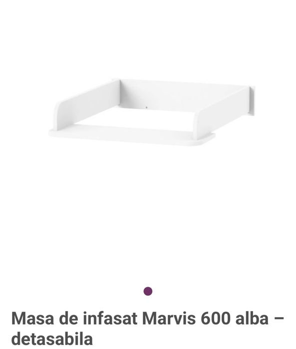 Vand suport masa de infasat detasabila