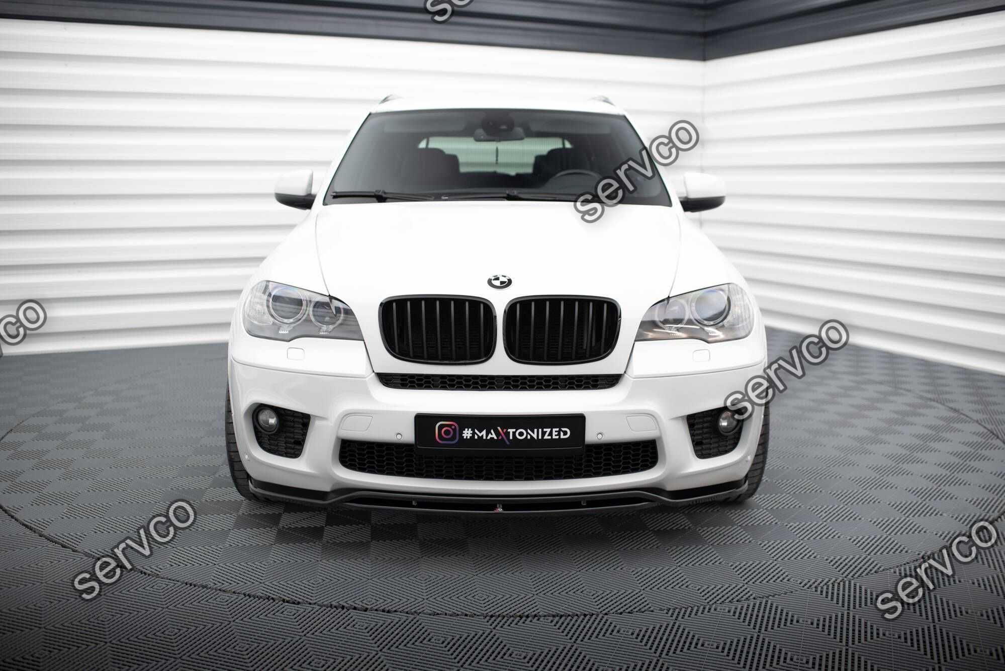 Prelungire bara fata Bmw X5 E70 M-Pack Facelift 2010-2013 v1  Maxton