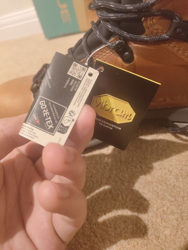 Vasque мъжки hiking боти естествена кожа vibram подметка EU43.5/UK 9.5