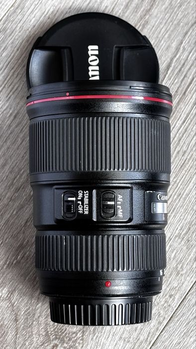 Canon 16-35mm 4 L USM IS cu filtru UV