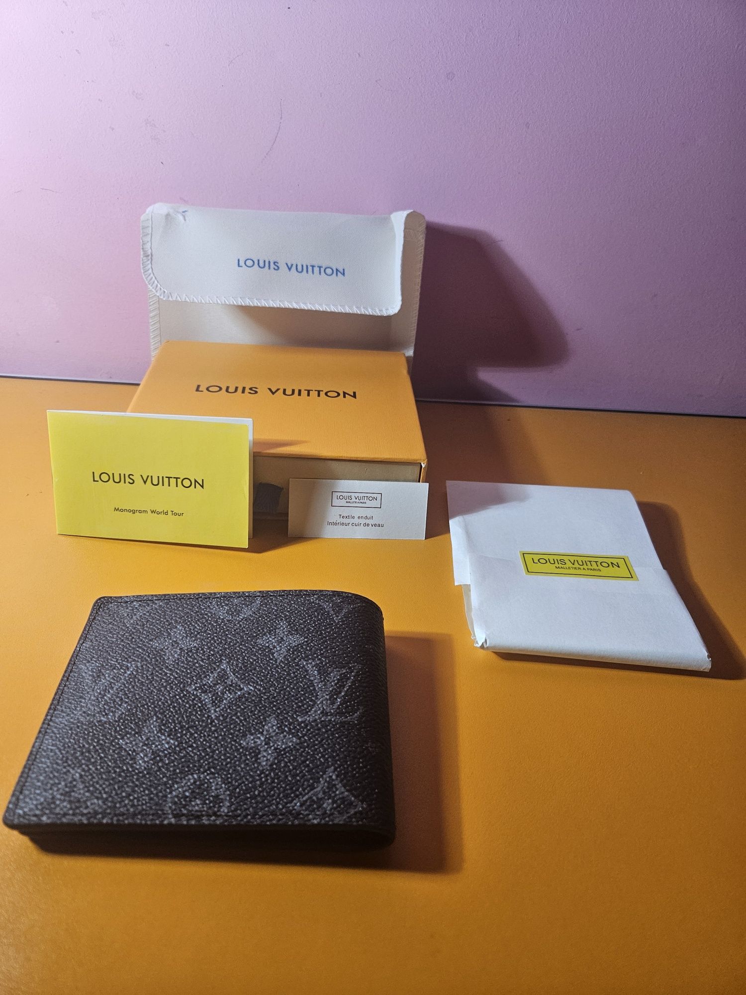 Portofel Louis Vuitton Monogram Eclipse M62294