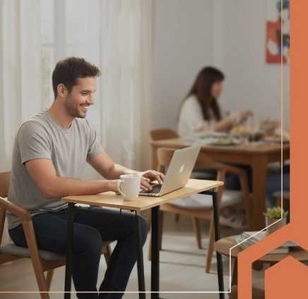 Сгъваем чин, бюро, маса ИКЕА стил 80 х 40 см