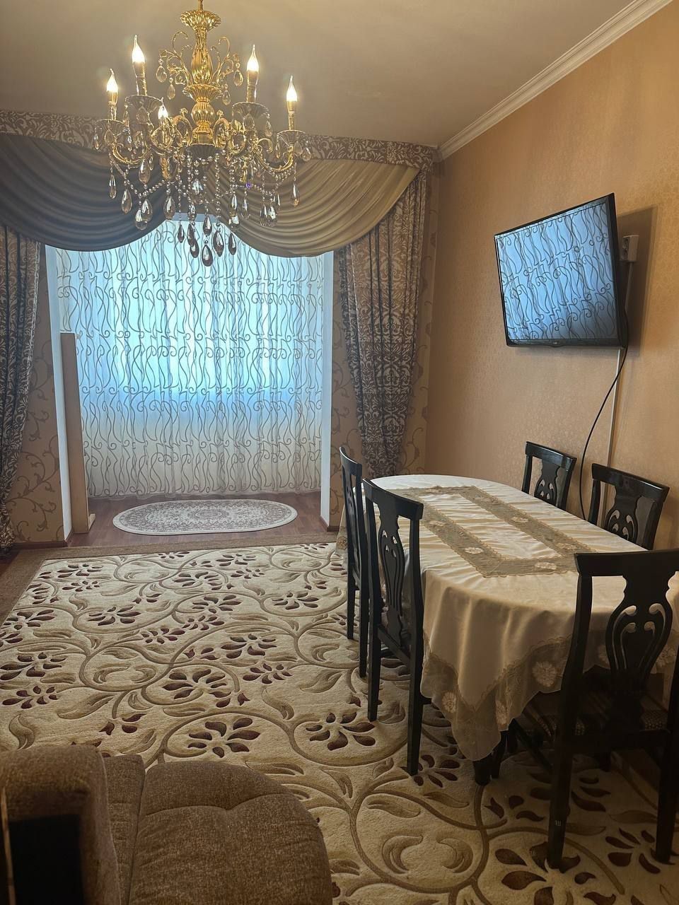 2-Комн. 60м². Аренда. Ижара. Уй-Жой. Карасу-6. Макро.