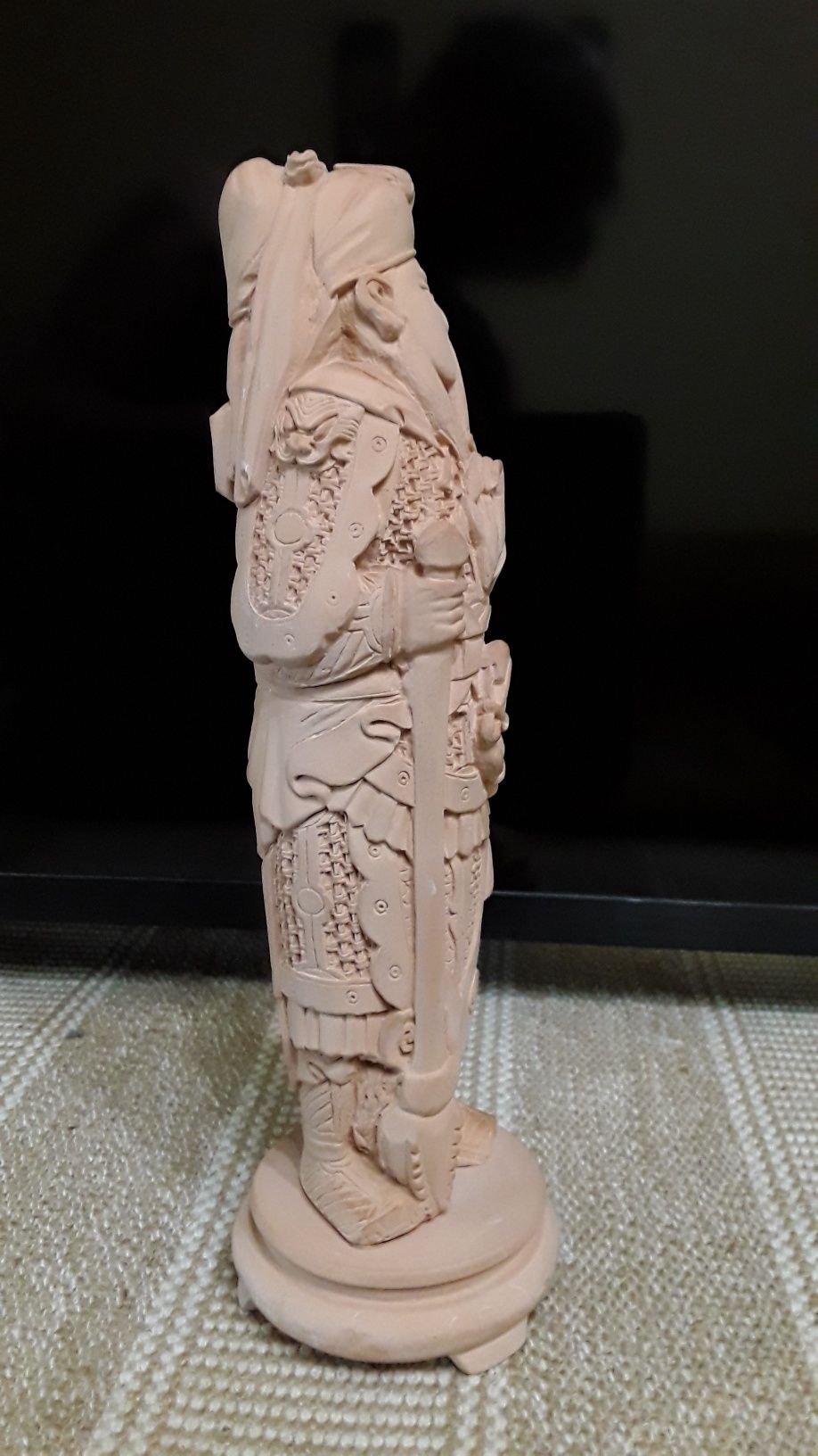 Statueta teracota războinic asiatic