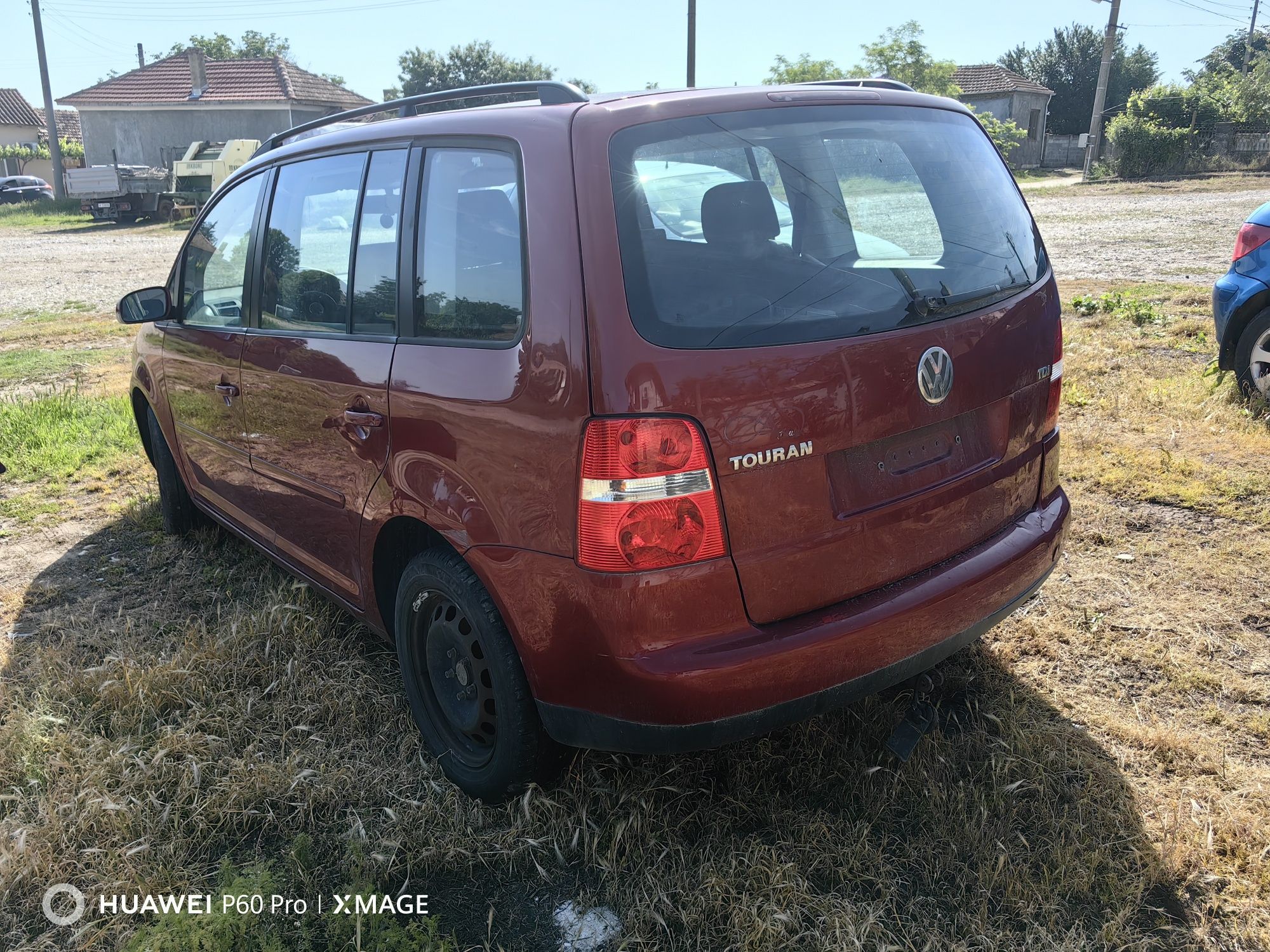 Vw Touran 1.9TDI BKC 6 скорости на части