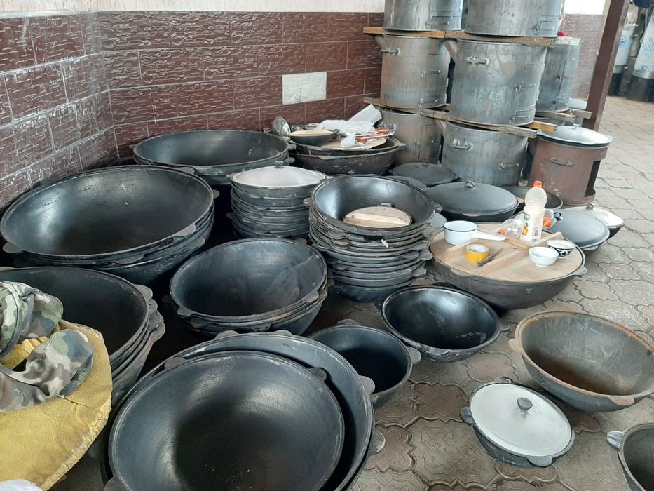 Казаны Наманганские ЧУГУННЫЕ,Российские,АФГАНСКИЙ КАЗАНЫ в шир. ассор