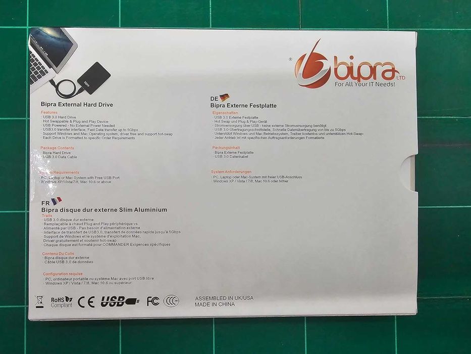 Hard disk extern portabil S3, 2,5 inch, USB 3.0,Negru (500 GB),sigilat