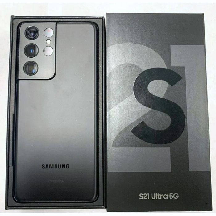 Vand Sau Schimb Samsung Galaxy S21 Ultra 5G Phantom Black 256Gb