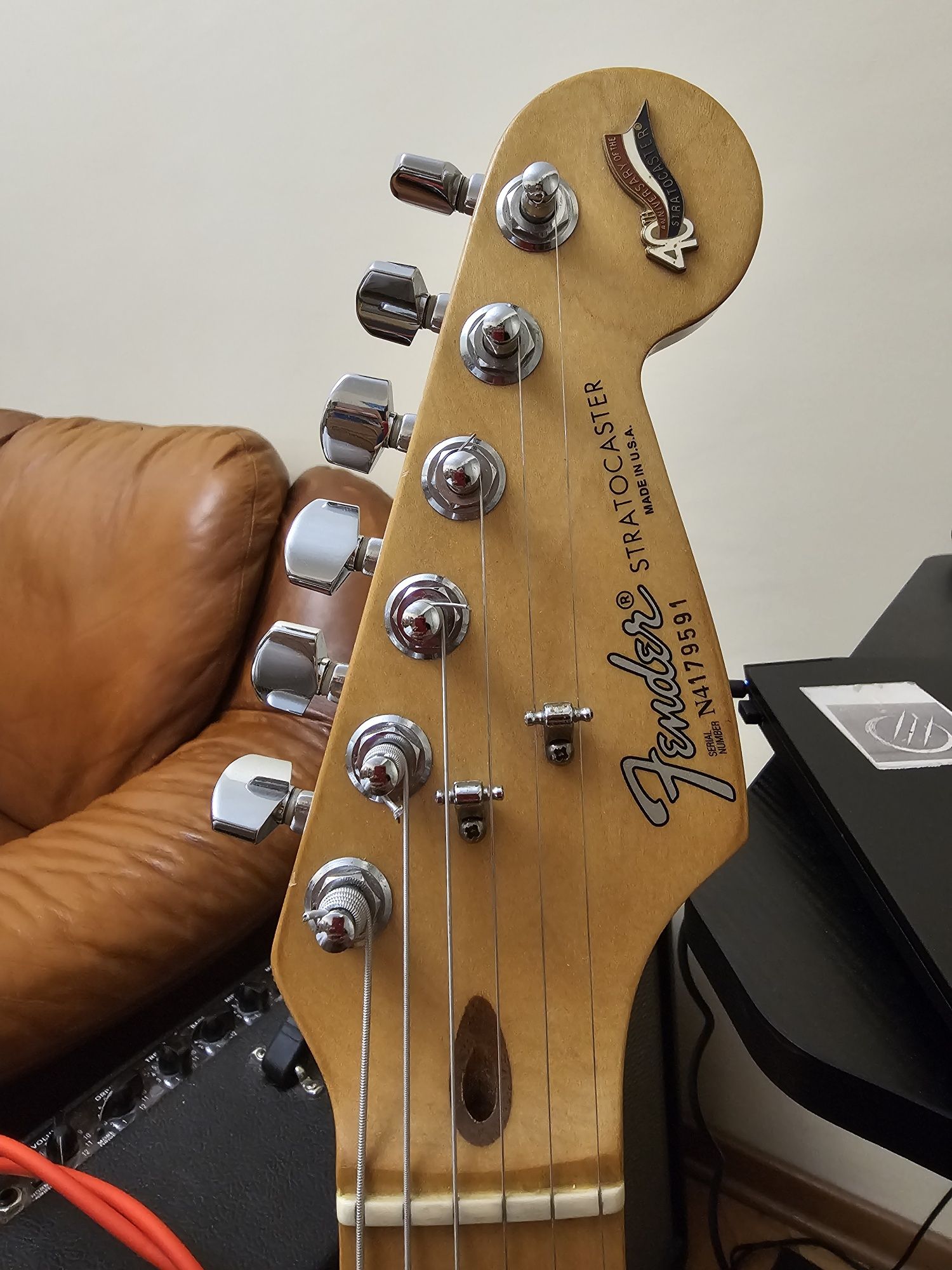 Fender 40th Anniversary American Standard Stratocaster Midnight Blue