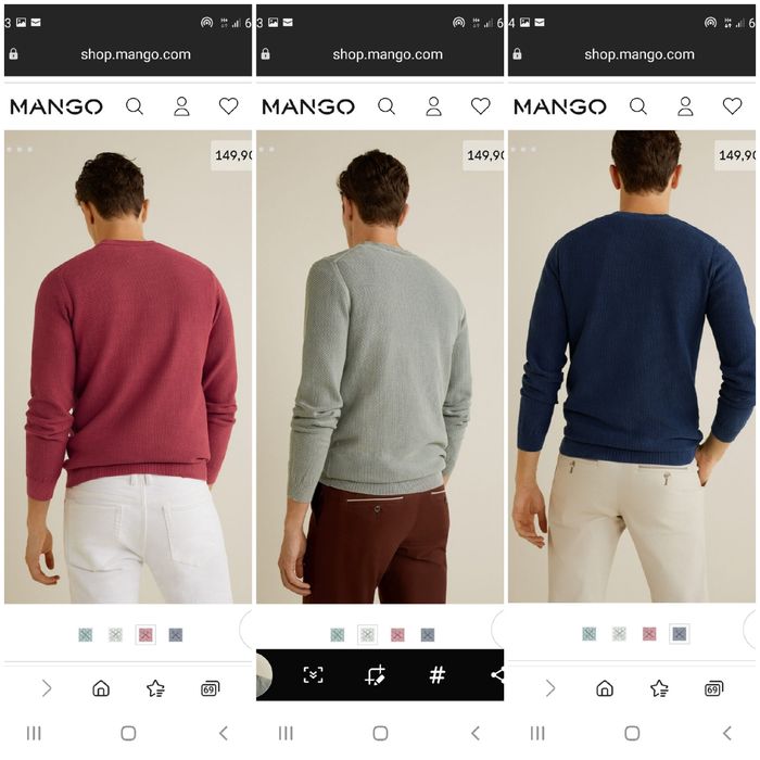 Pulovere barbati  M XL Mango
