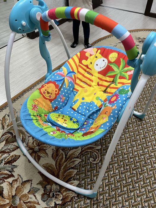 шезлонг качеля люлька