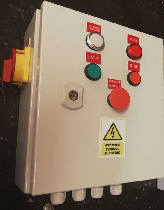 Tablou electric motor stea- triunghi