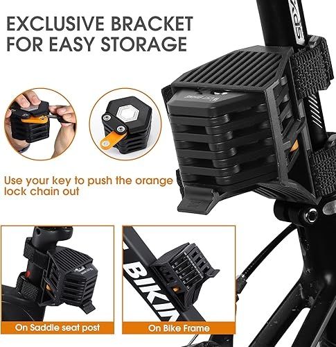 Lacat bicicleta pliabil Pagoda Folding Lock