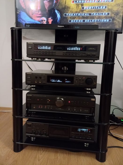 ETAJERA SONOROUS RX 2150,5rafturi,canal mascare,AIWA GE 950 egalizator