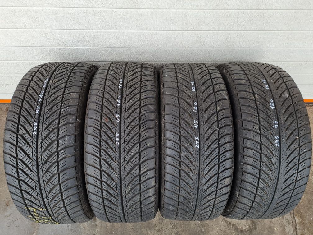 Зимни гуми 4 броя GOODYEAR UltraGrip8 245 45 R18 дот 1018