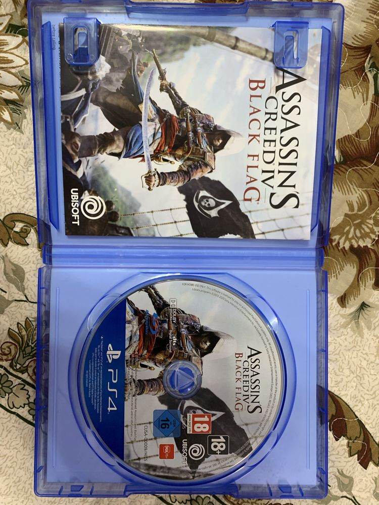 Диск на PlayStation 4/5 Assassin’s Creed 4 Black flag