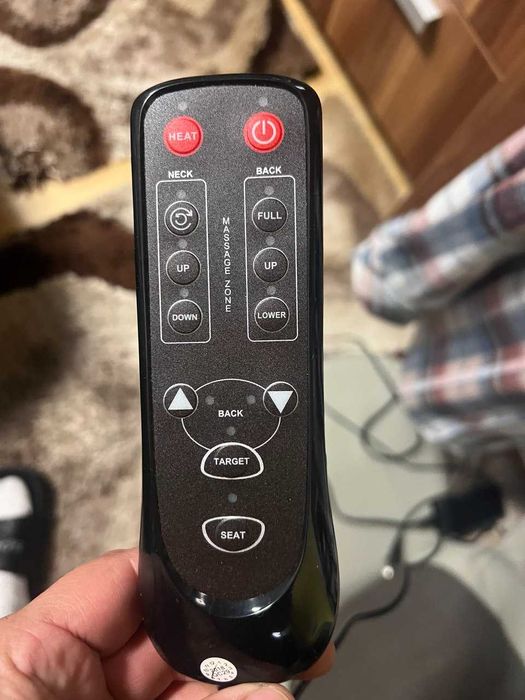 fotoliu de masaj Deluxe cu masaj siatsu