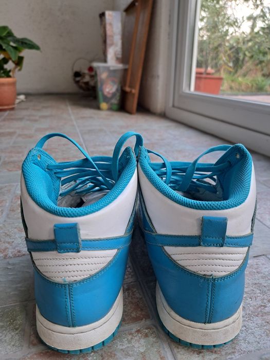 Маратонки  NIKE HIGH DUNK " laser blue"